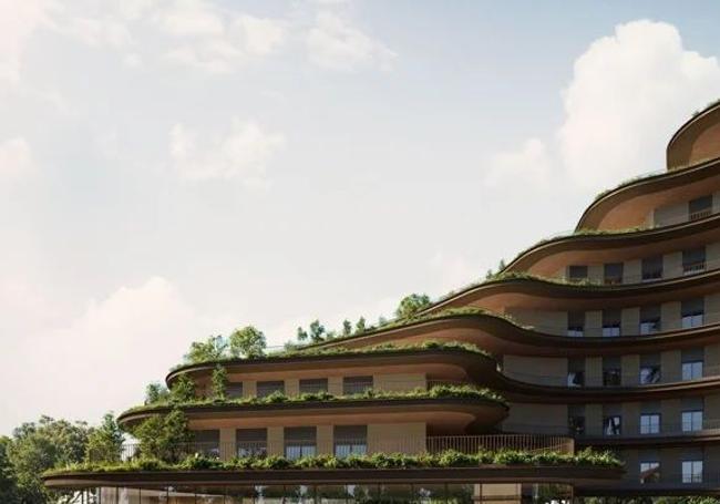 Ein Projekt, das auf große Höhen verzichtet und das Heim Cottolengo erhält und vergrößert.