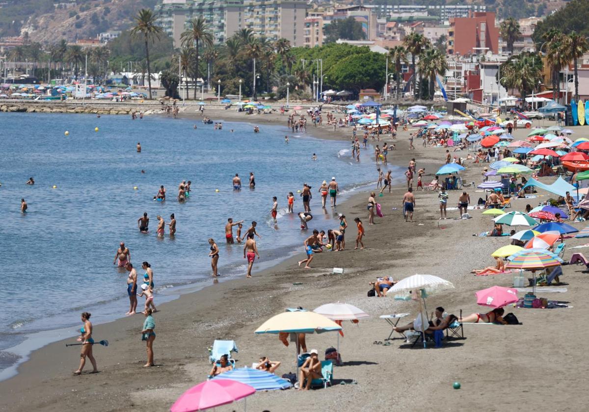 Heißer Terral-Wind versetzt Málaga und die Costa del Sol erneut in die gelbe Alarmstufe für hohe Temperaturen