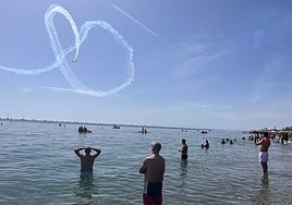 Archivbild des Flugfestivals von Torre del Mar.