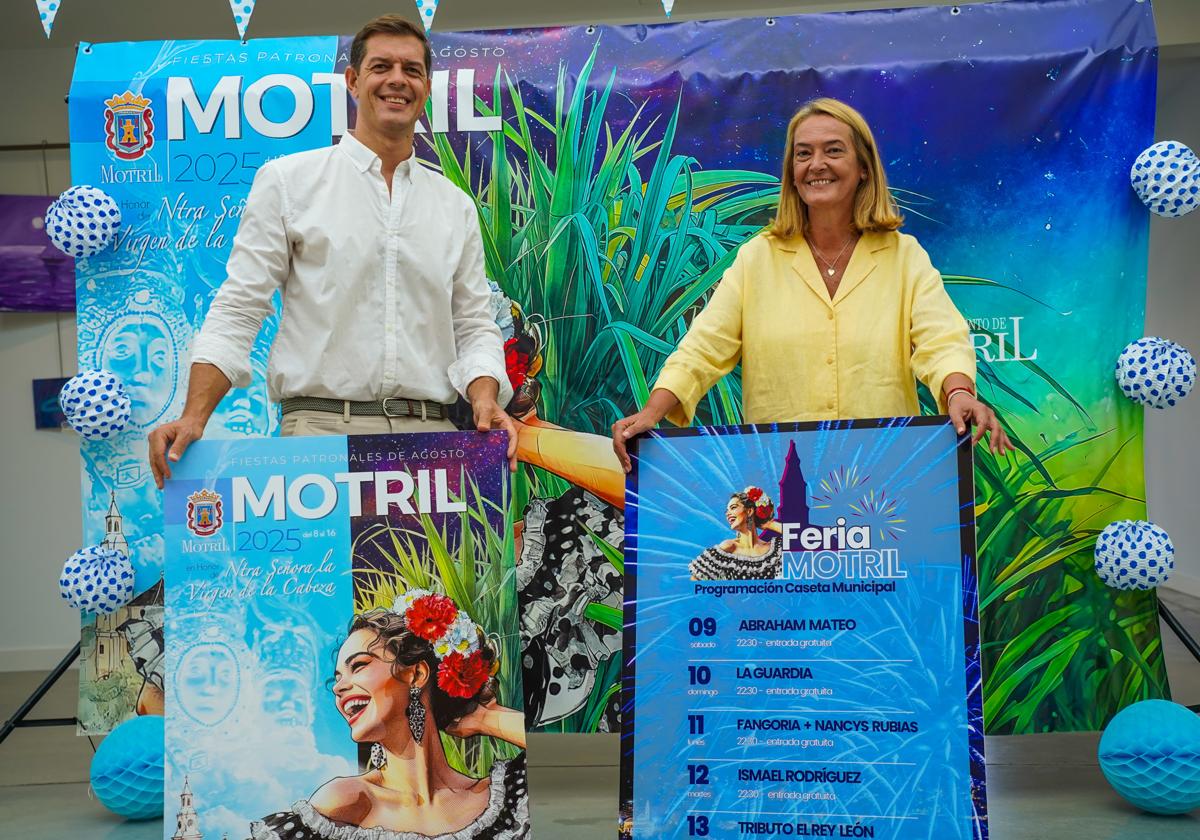 Bürgermeisterin Luisa García Chamorro bei der Präsentation der Feria.
