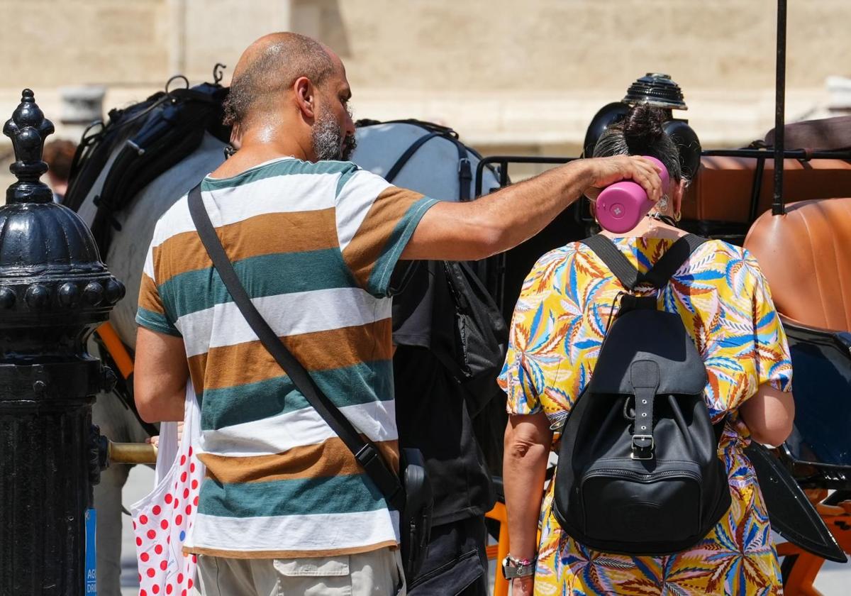 Wetteragentur Aemet aktiviert in weiten Teilen Andalusiens Alarmstufe orange und in Sevilla sogar rot