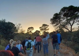Eine der von der Geimeinde Casabermeja organisierten Wanderungen..