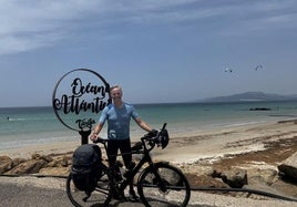 Jürgen Dewald in Tarifa.