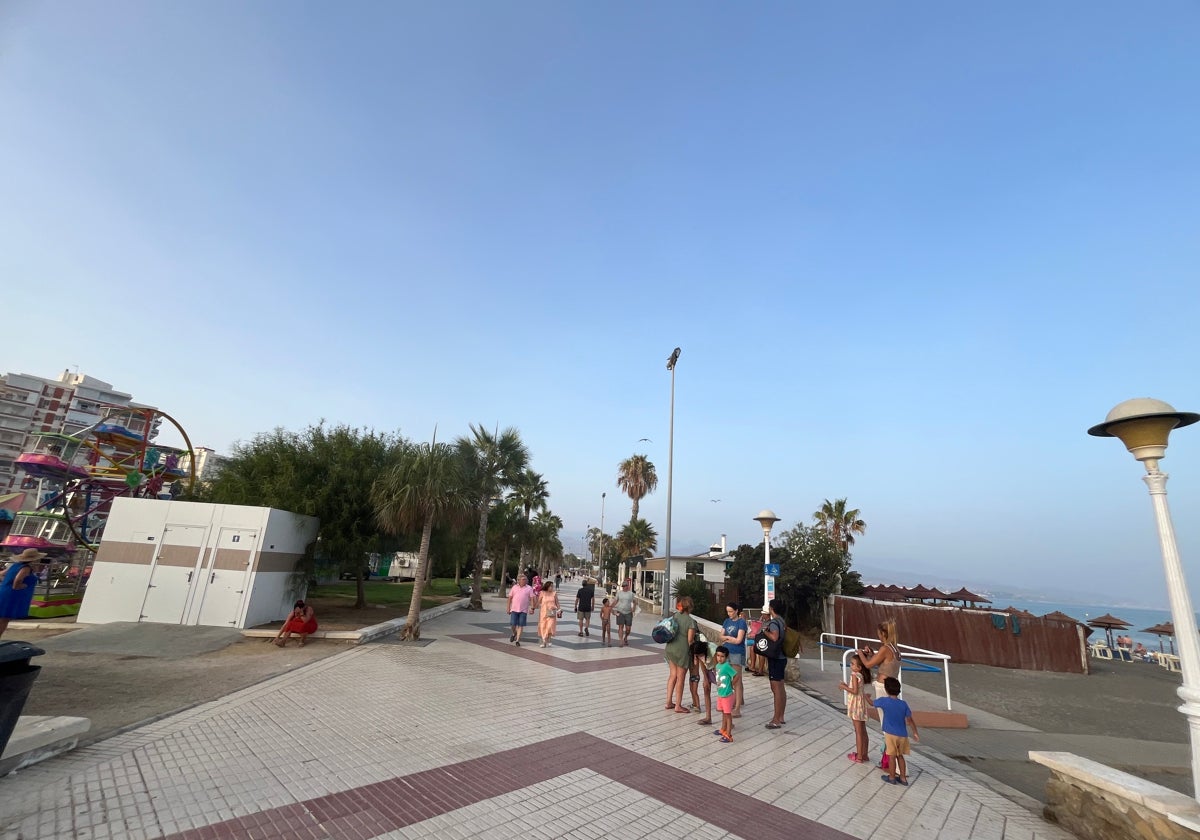 Die Promenade in Torre del Mar.