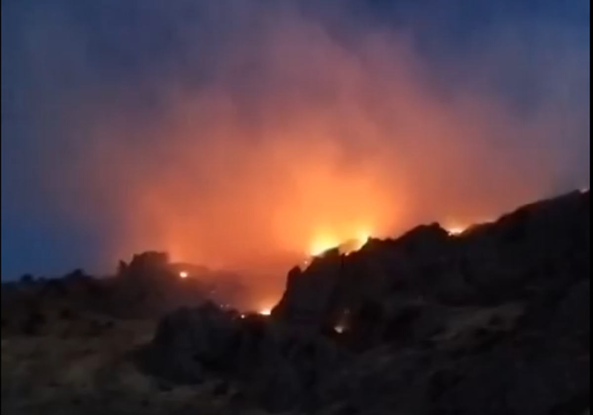 Waldbrand in Alcaucín mittlerweile stabilisiert