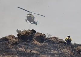 Infoca-Einsatzkräfte bekämpfen Brände aus der Luft und am Boden.