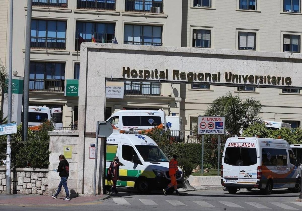 Selbstmord? - Mann beim Sturz von einer Treppe im Regionalkrankenhaus von Málaga gestorben