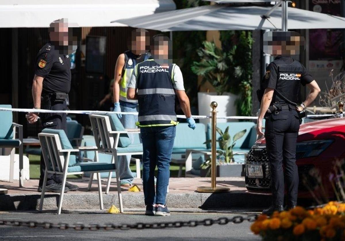 Der Ort, an dem die Schießerei stattfand.