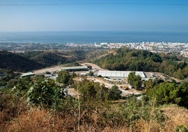 Der Bereich, in dem die Arbeiter den verletzten Mann fanden.