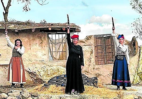 Eine Fotografie von Irene Río schmückt das diesjährige Plakat des Festes .