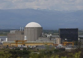 Das Atomkraftwerk Almaraz in der Ortschaft Navalmoral de la Mata (Provinz Cáceres).