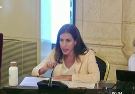 Die Stadträtin für Umwelt, Penélope Gómez.