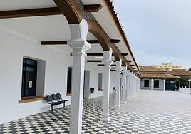 Außenanlage des Hospital Marítimo.