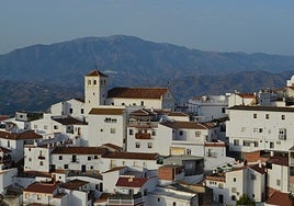 Blick auf das Zentrum von Iznate.
