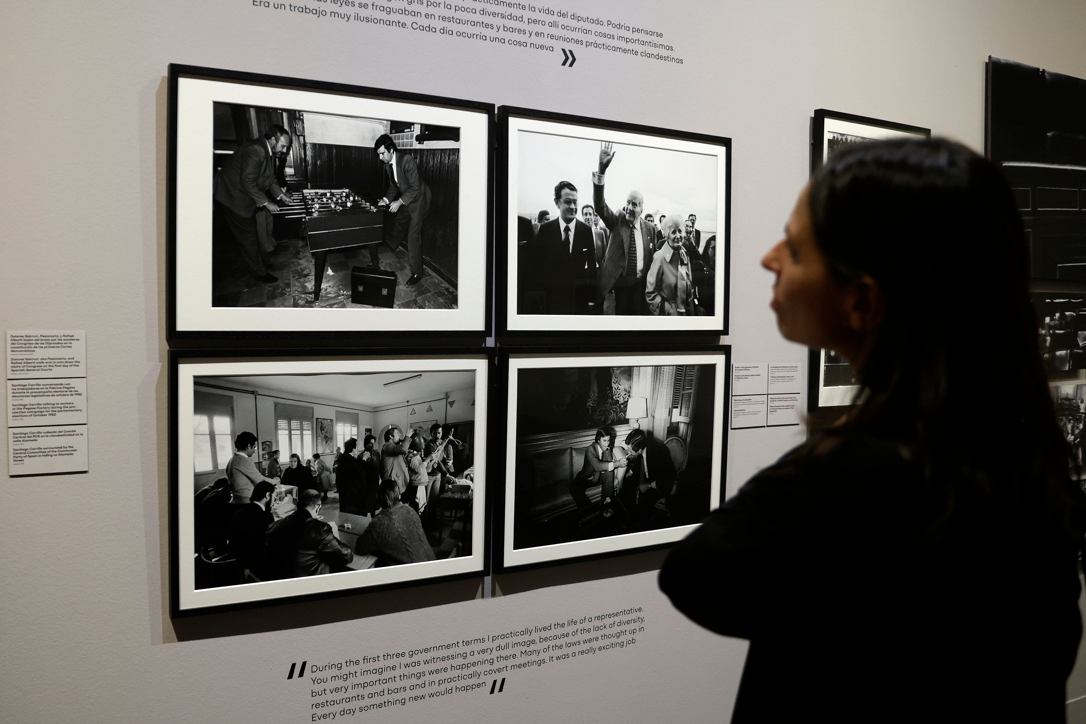 Fotoreporterin Marisa Flórez weiht neue Räumlichkeiten ein