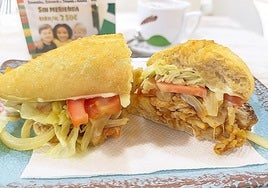 Bocadillos kann man in Spanien ganz oder als «Medias»- halbe Portionen bestellen.