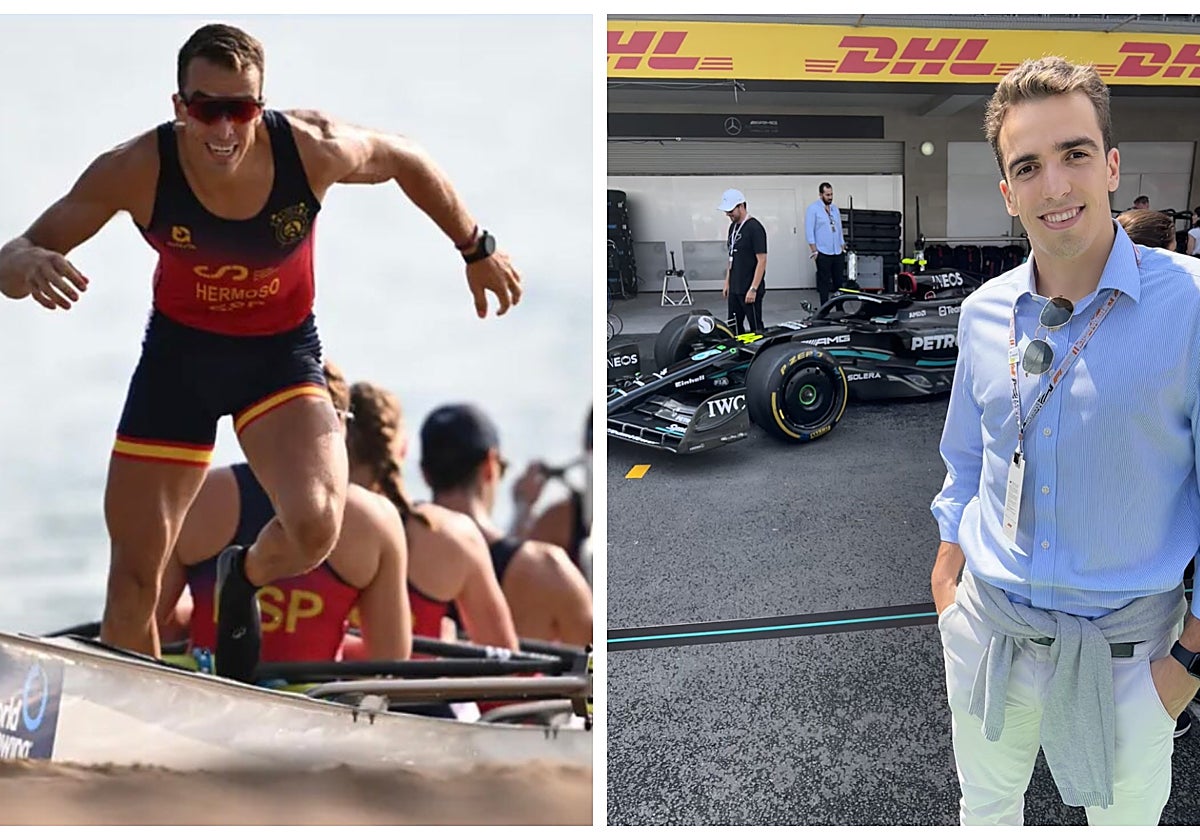 Sportler aus Málaga hat Weltmeisterschafts-Silbermedaille im Rudern gewonnen