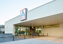 Der neue Aldi-Supermarkt in Torremolinos, in Los Alamos.