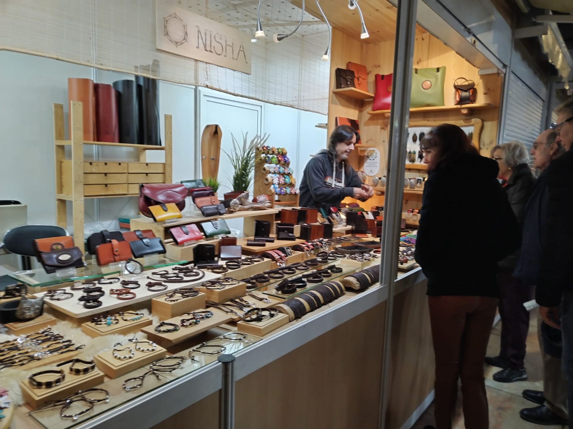 Weihnachtsmarkt am Paseo del Parque in Málaga wieder geöffnet
