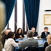 Jüngste Sitzung des lokalen Sicherheitsausschusses von Málaga.