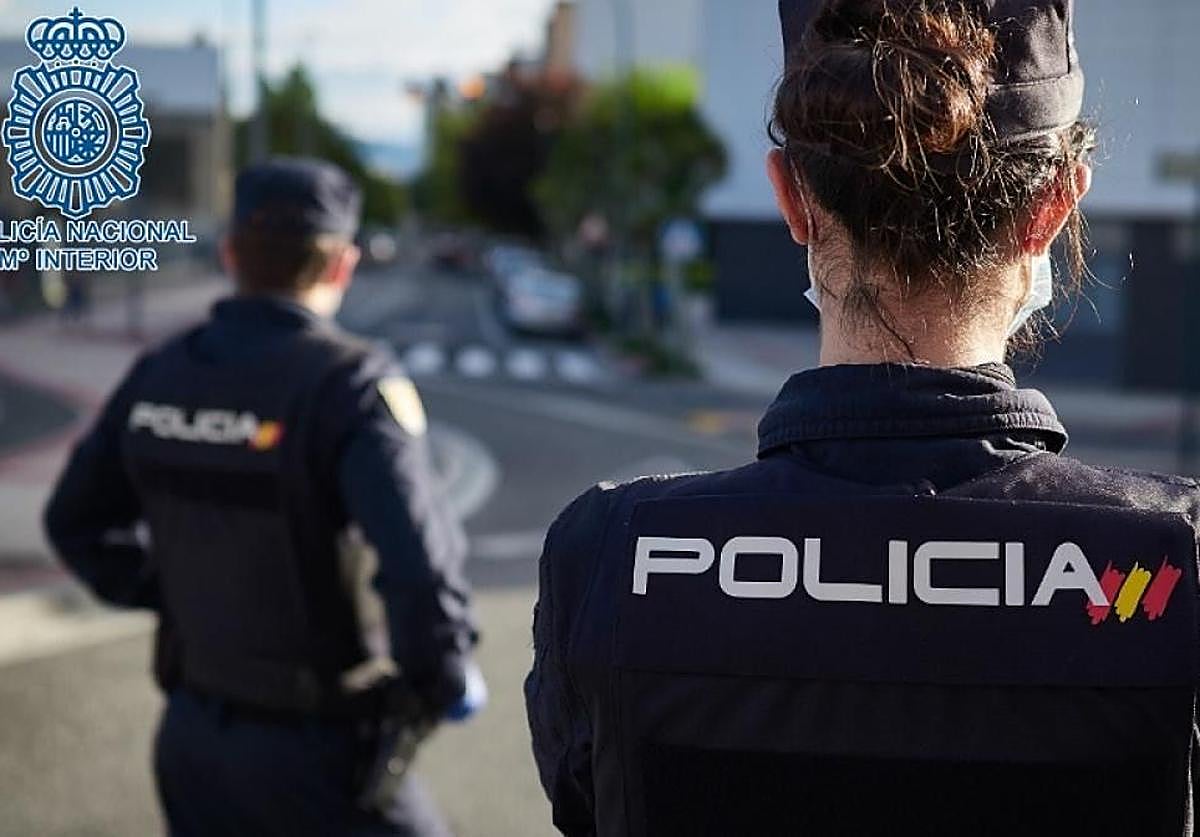 Archivbild von Beamten der Nationalen Polizei.