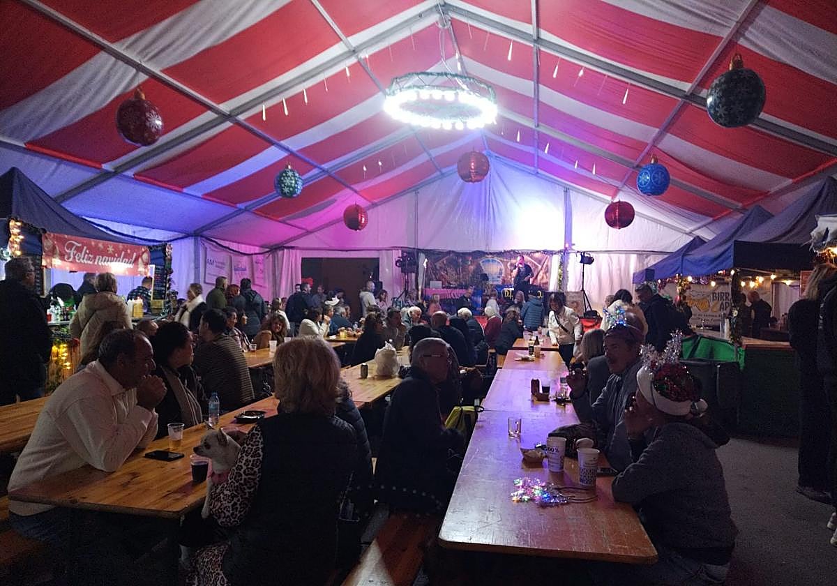 Fast wie in Deutschland: der Weihnachtsmarkt von Torrox Costa