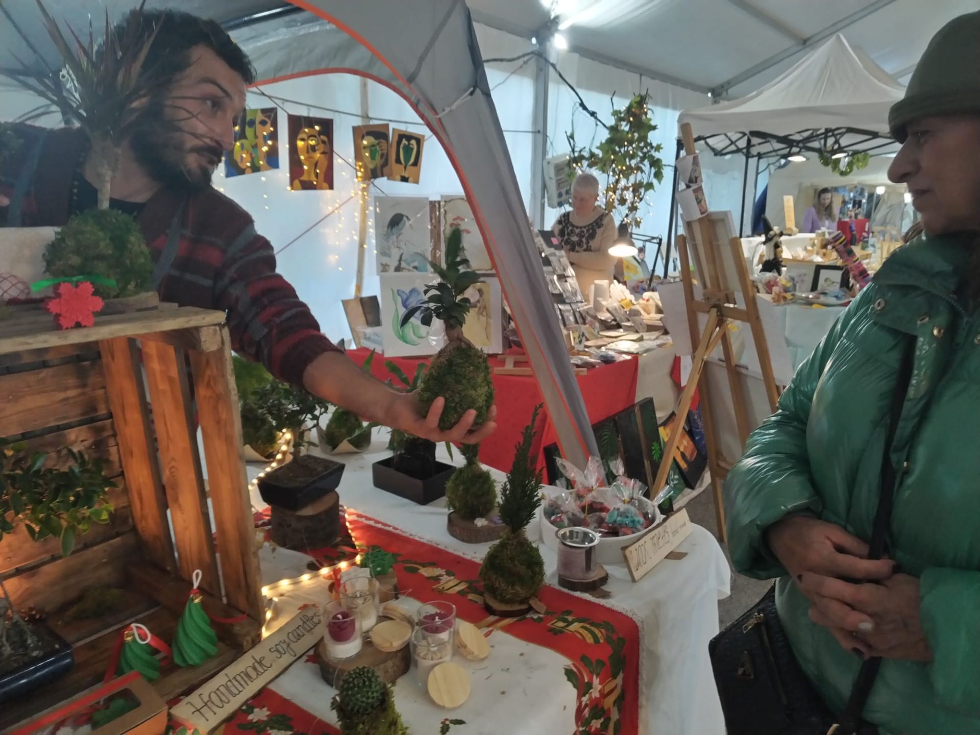 Fast wie in Deutschland: der Weihnachtsmarkt von Torrox Costa