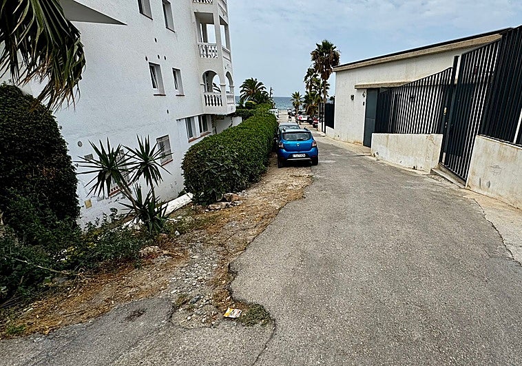 Nerja verbessert Zugang zum Fluss Chíllar über die zentrale Straße Antonio Ferrandis 'Chanquete'