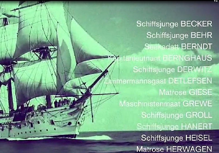 Dieses bewegende Kurzvideo wurde den Zuschauern gezeigt.