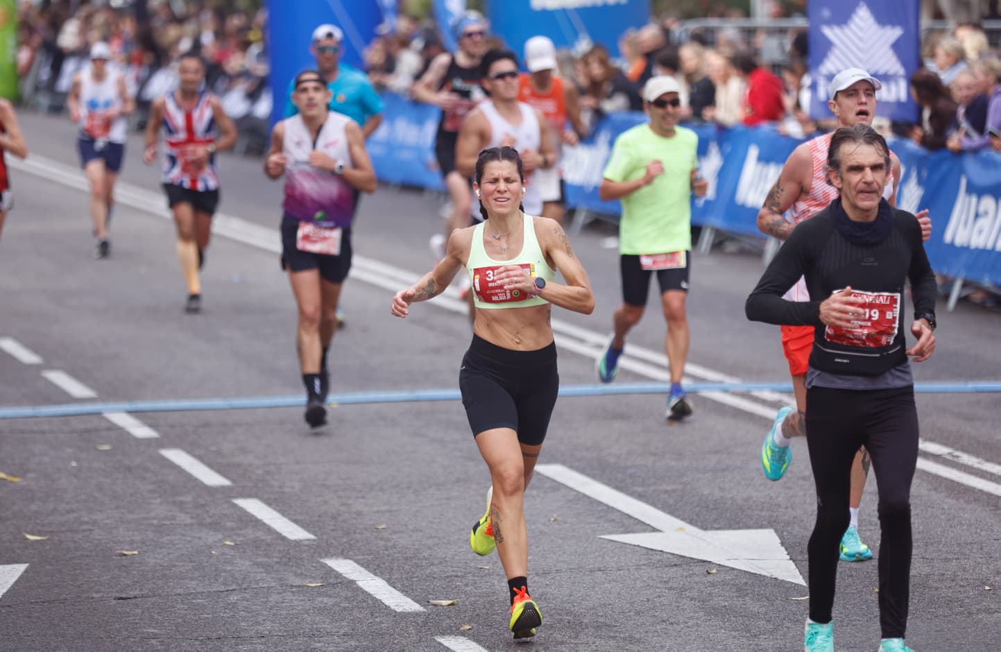 Fotogalerie des Marathons von Málaga