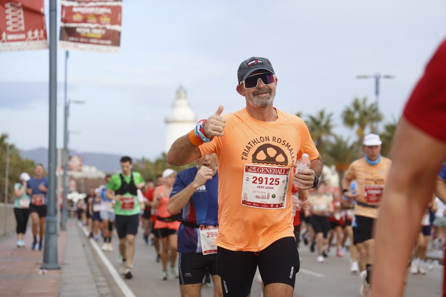 Fotogalerie des Marathons von Málaga