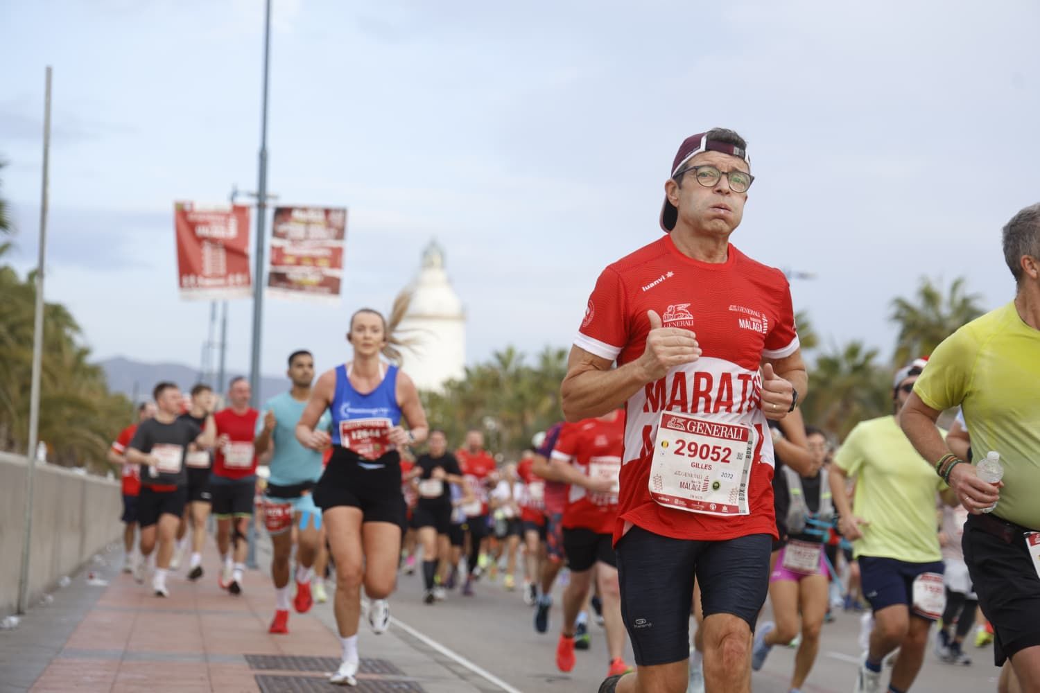 Fotogalerie des Marathons von Málaga