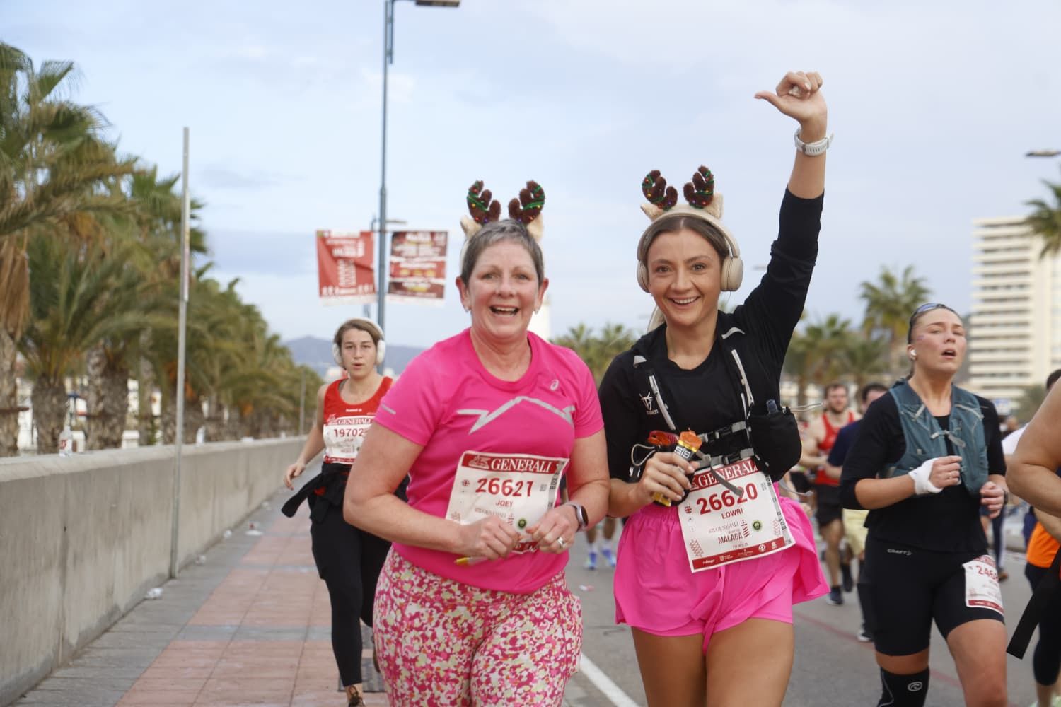 Fotogalerie des Marathons von Málaga