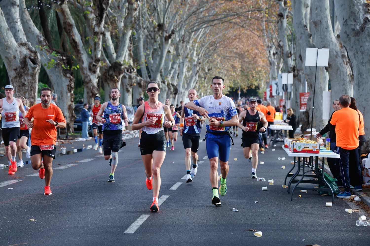 Fotogalerie des Marathons von Málaga