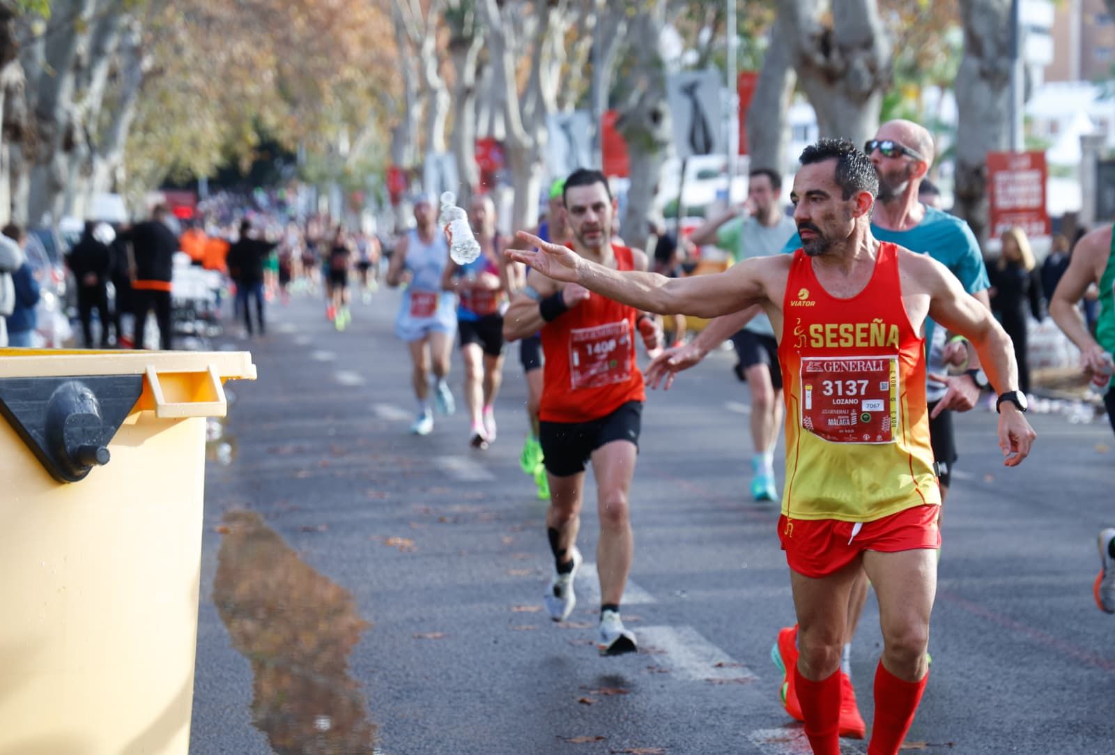Fotogalerie des Marathons von Málaga