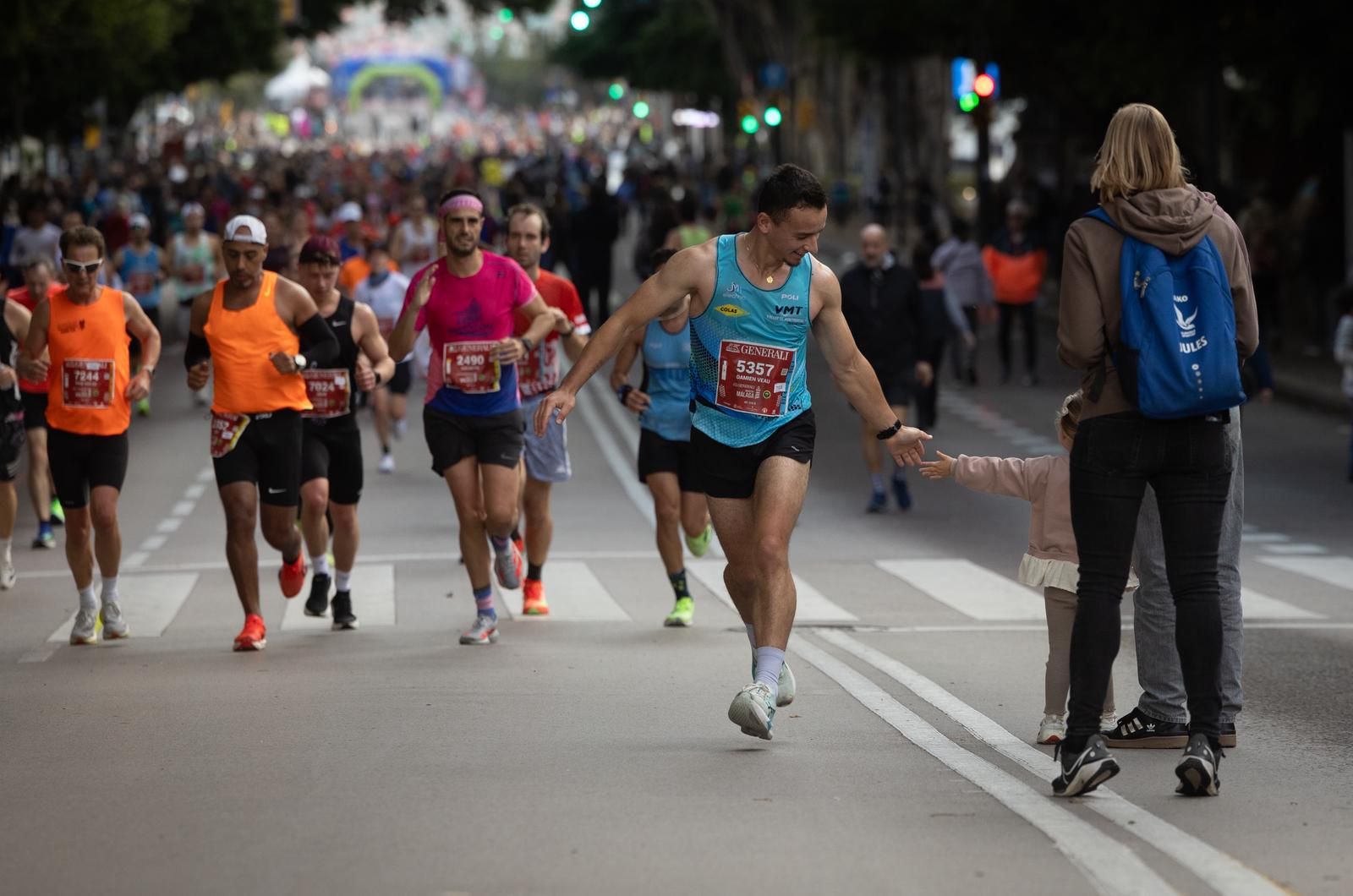 Fotogalerie des Marathons von Málaga