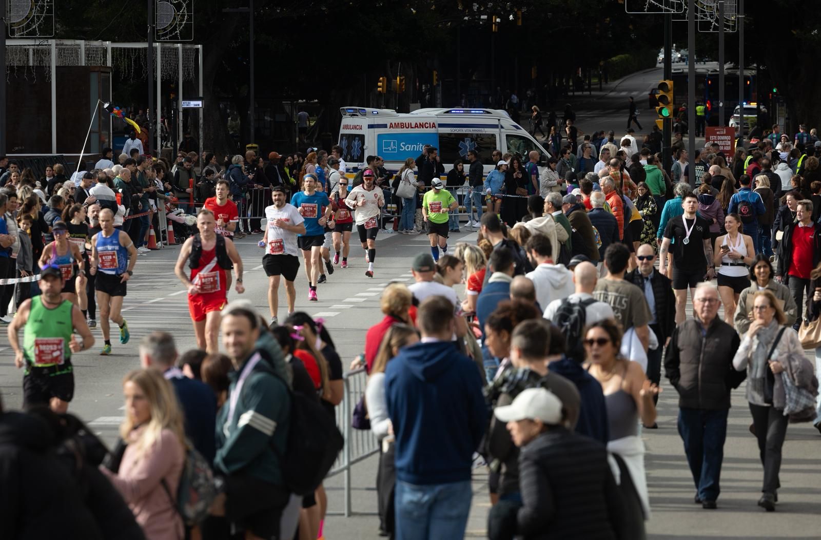 Fotogalerie des Marathons von Málaga