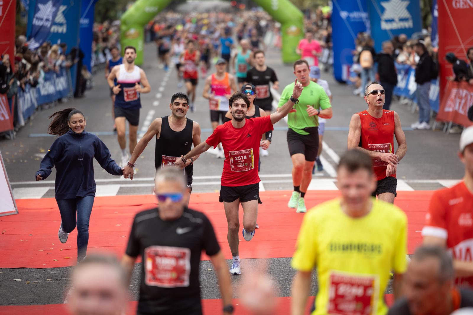 Fotogalerie des Marathons von Málaga