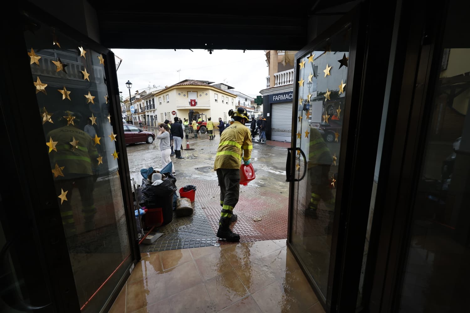 Cártama versucht, sich von der Unwetternacht zu erholen