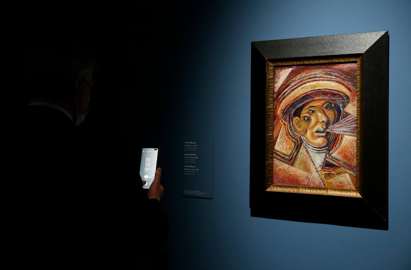 Avant-garde art at the Malaga Russian museum.