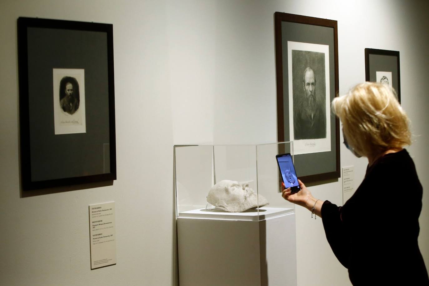 Avant-garde art at the Malaga Russian museum.