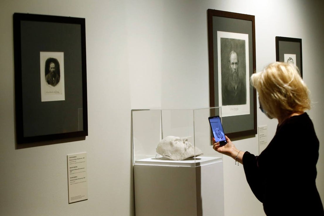 Avant-garde art at the Malaga Russian museum.