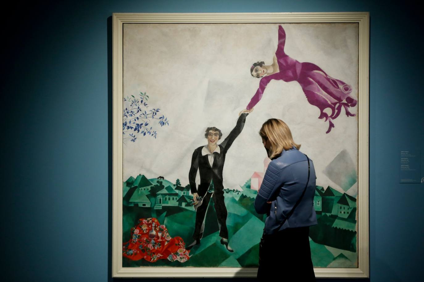 Avant-garde art at the Malaga Russian museum.