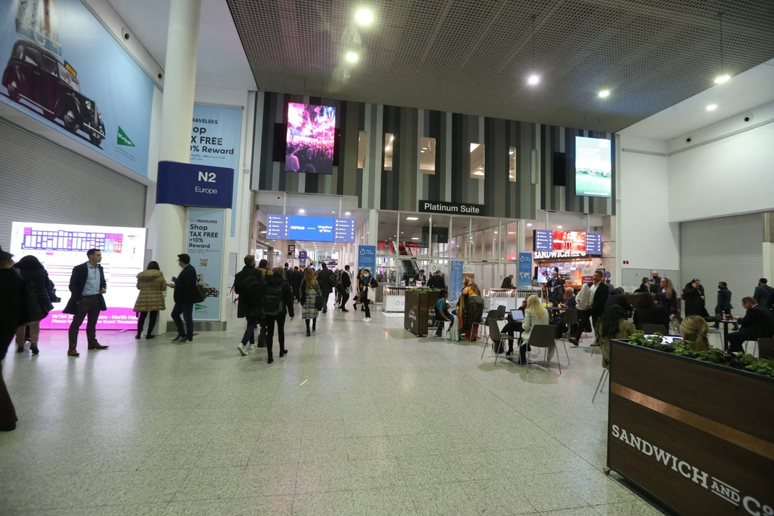 Representatives of the tourism industry in Andalucía and the Costa del Sol at the World Travel Market 2021 in London.