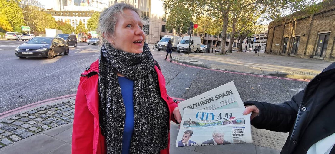 Representatives of the tourism industry in Andalucía and the Costa del Sol at the World Travel Market 2021 in London.