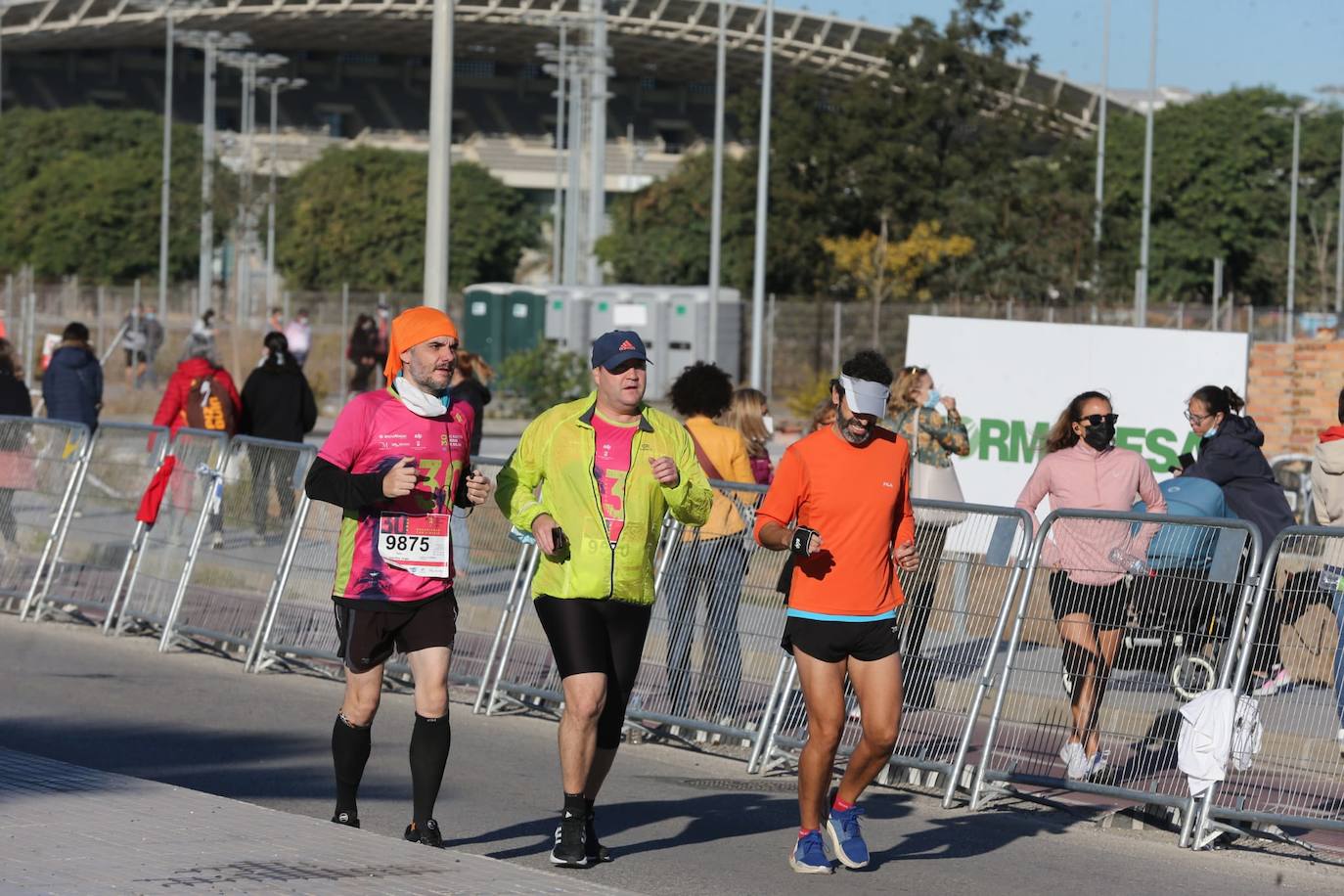 Almost 7,000 people participated in the Malaga half marathon on Sunday.