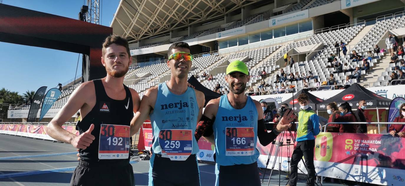 Almost 7,000 people participated in the Malaga half marathon on Sunday.