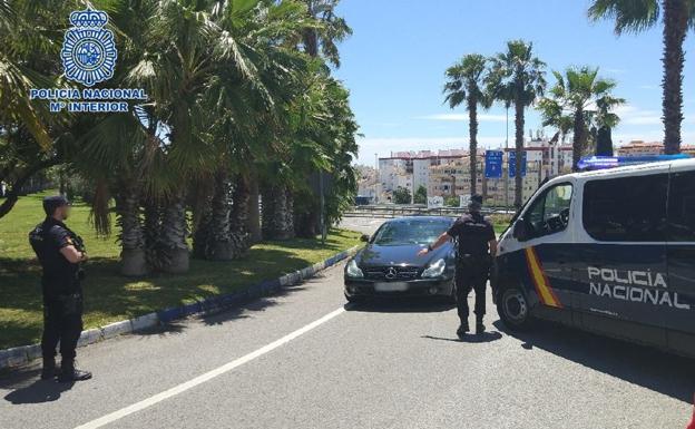 Car crashes out-of-control in Marbella following 200km/h police chase from Estepona