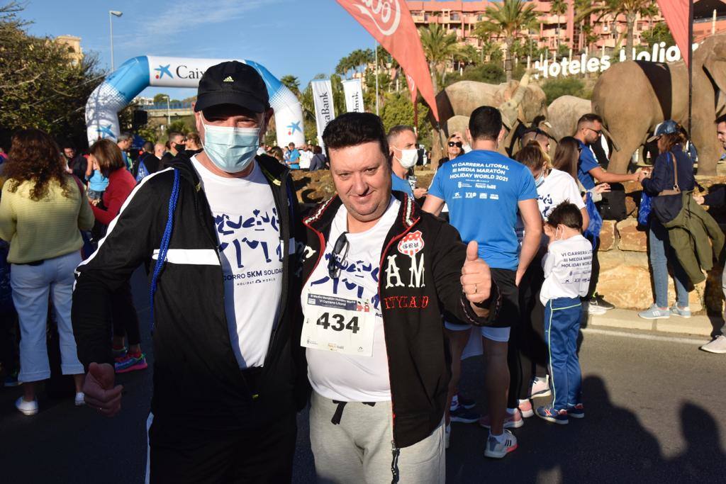 More than 1,300 people took part in races of 21, 10 or five kilometres on Sunday in support of Proyecto Hombre