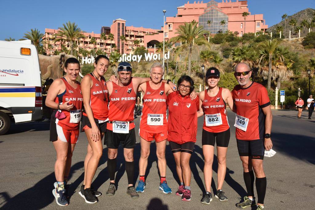 More than 1,300 people took part in races of 21, 10 or five kilometres on Sunday in support of Proyecto Hombre